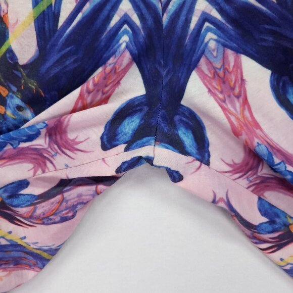 Adidas Farm Rio Optic Bloom Florera Bird Leggings Womens Medium Logo - Picture 8 of 15